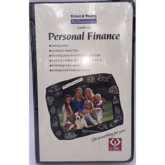 CIBC VHS Video Guide To Personal Finance Financial Post Ernst & Young Vintage - Picture 1 of 11